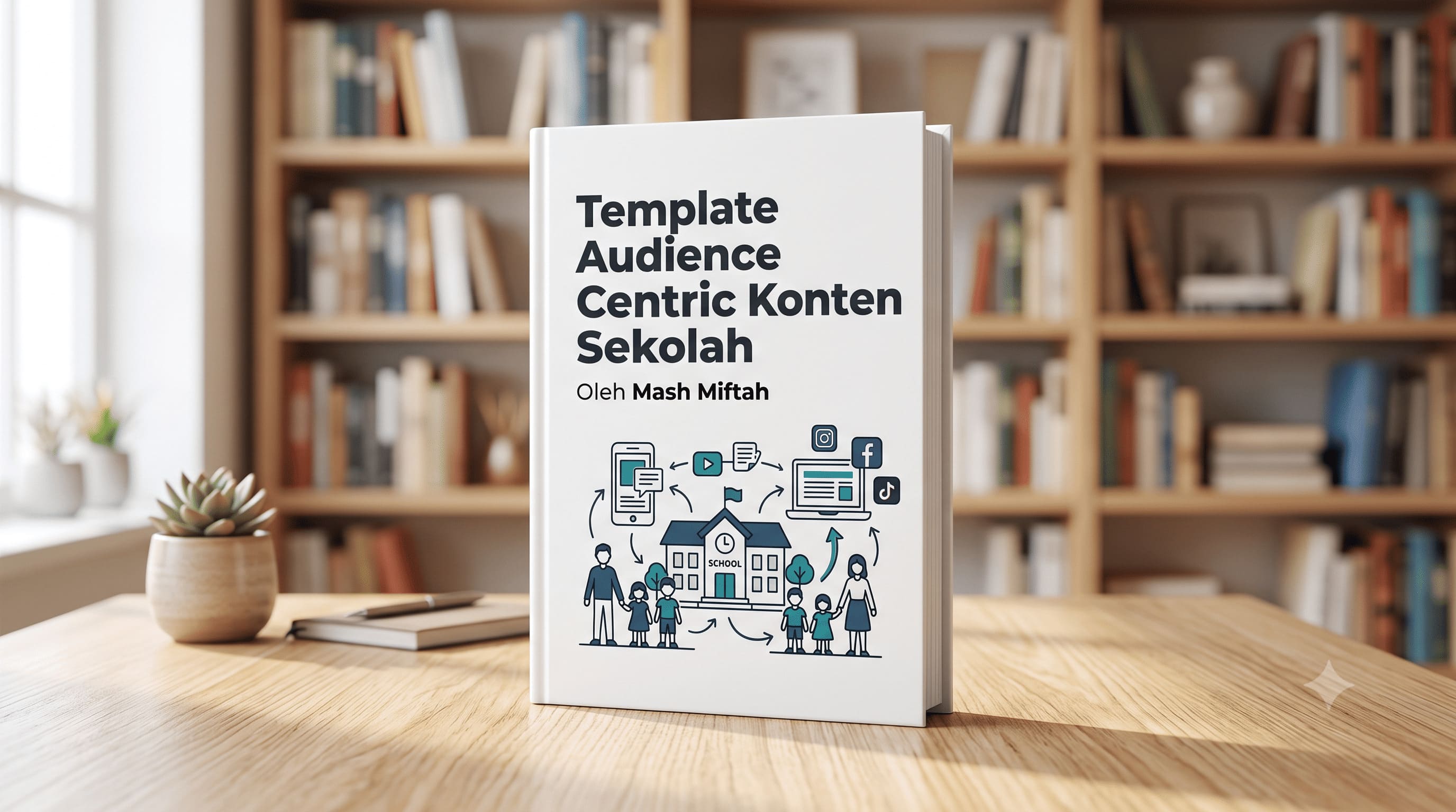 Template Audience Centric Konten Sekolah